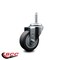 Service Caster 35 Inch Thermoplastic  Rubber Wheel Swivel 58 Inch Threaded Stem Caster Service Caster SCC-TS20S3514-TPRB-58212 - alternate 2